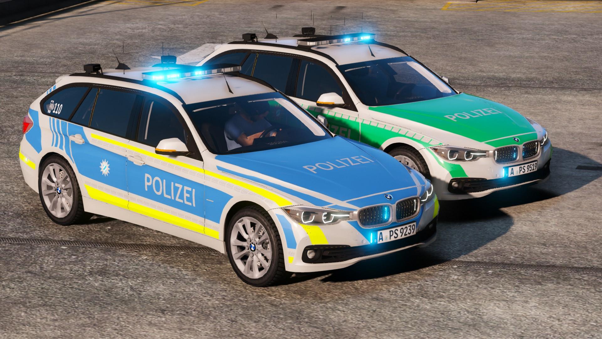 Bmw D F Polizei Bayern Pack Alt Neu Gta Mods